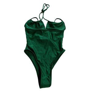 Janthee Frida One Piece Swimsuit in Le Vert Green